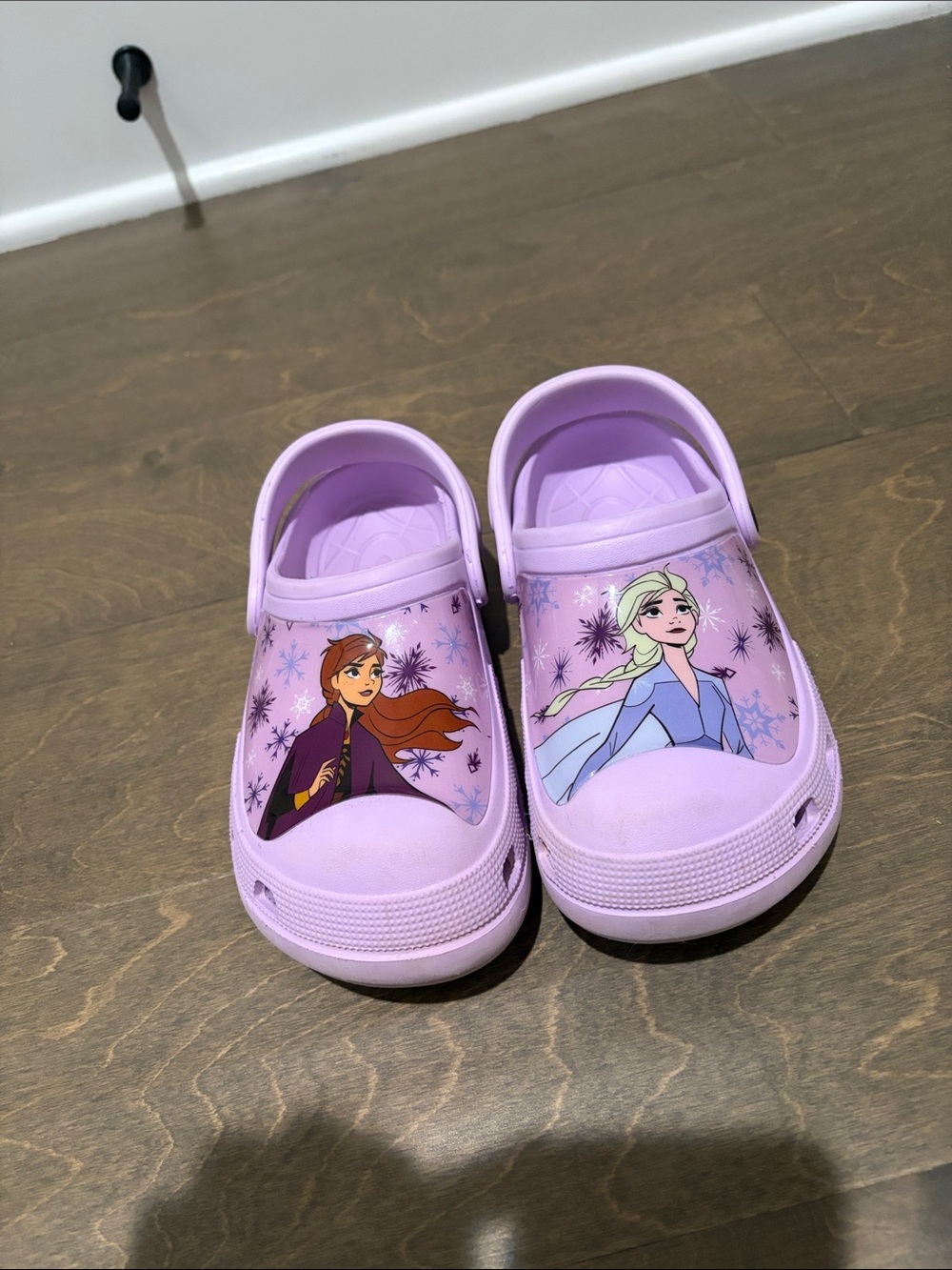 Kids' Lavender Character Slip-On Sandals